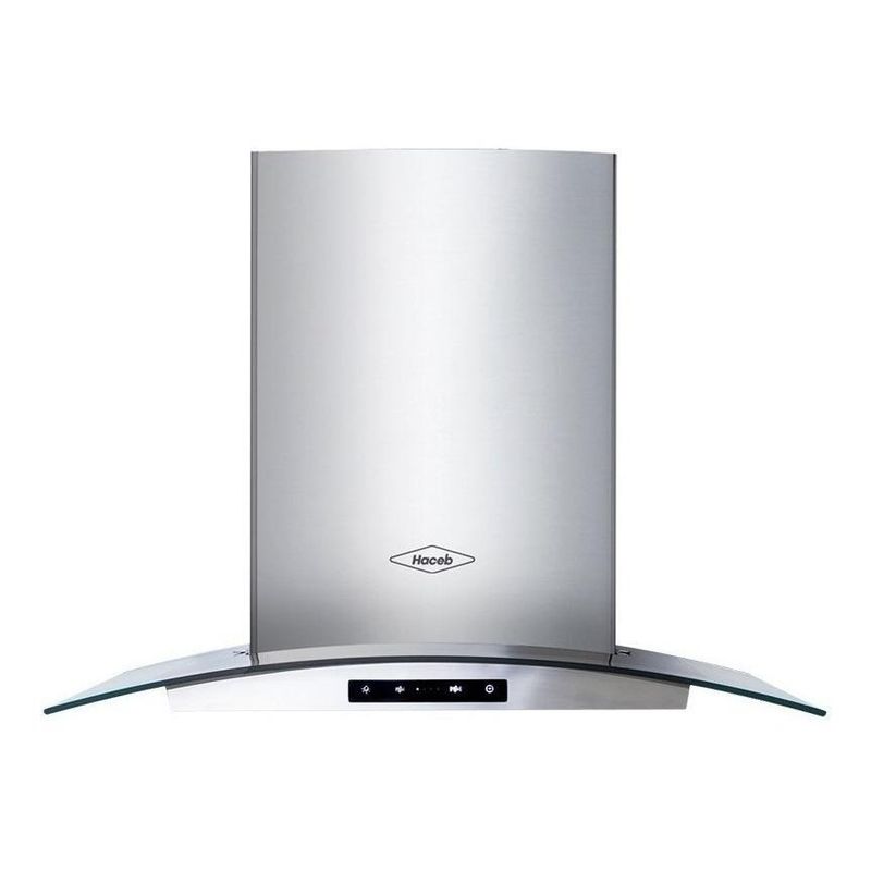 HACEB - Campana Península Inox 60 Cm 4 Velocidades Haceb Color Inoxidable 110v