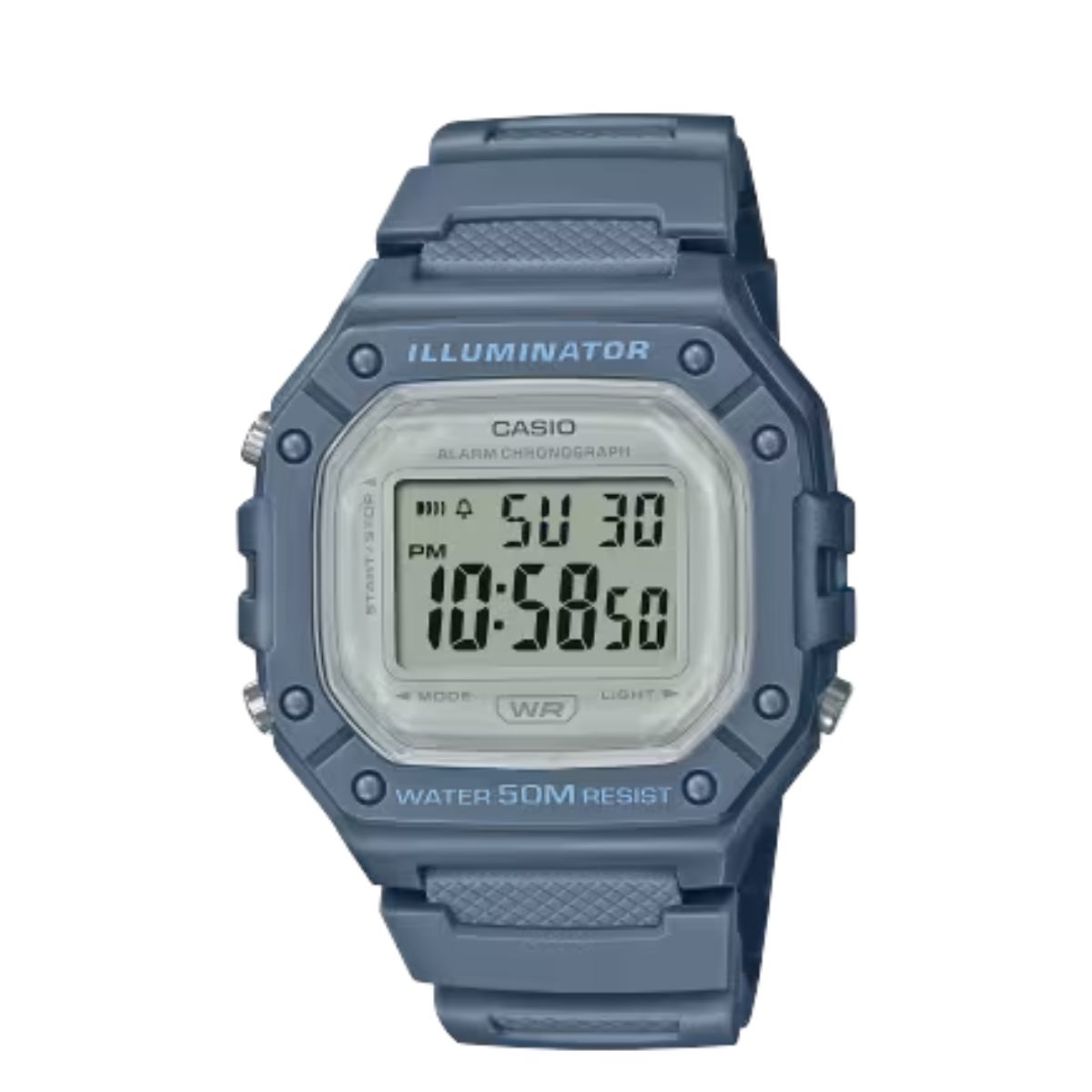 CASIO - Reloj Casio W-218HC-2AV Diseño Deportivo
