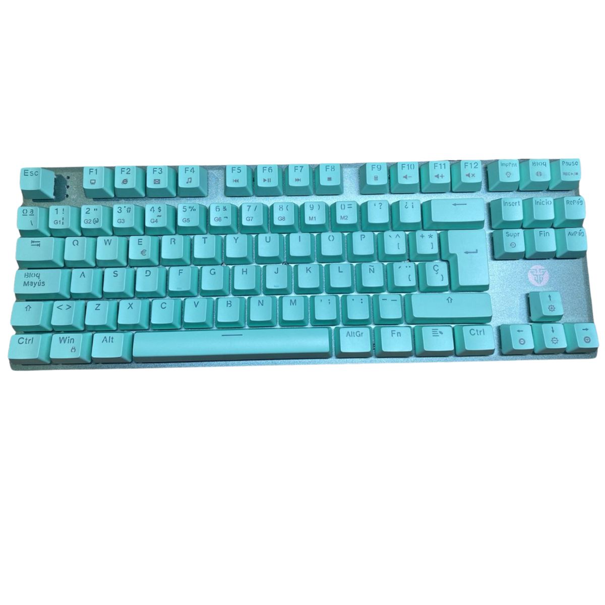 FANTECH - Teclado Gamer Mecanico Me Fantech Maxfit87 Verde Mk856