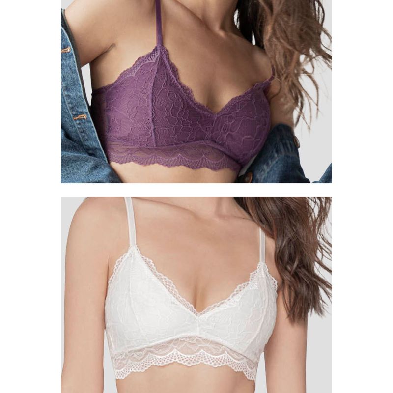FORMAS INTIMAS - Top Paq X2 Mujer Multicolor Fi 4198
