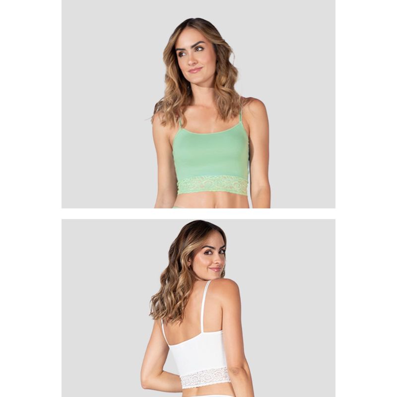 FORMAS INTIMAS - Top Paq X2 Mujer Multicolor Fi 4595