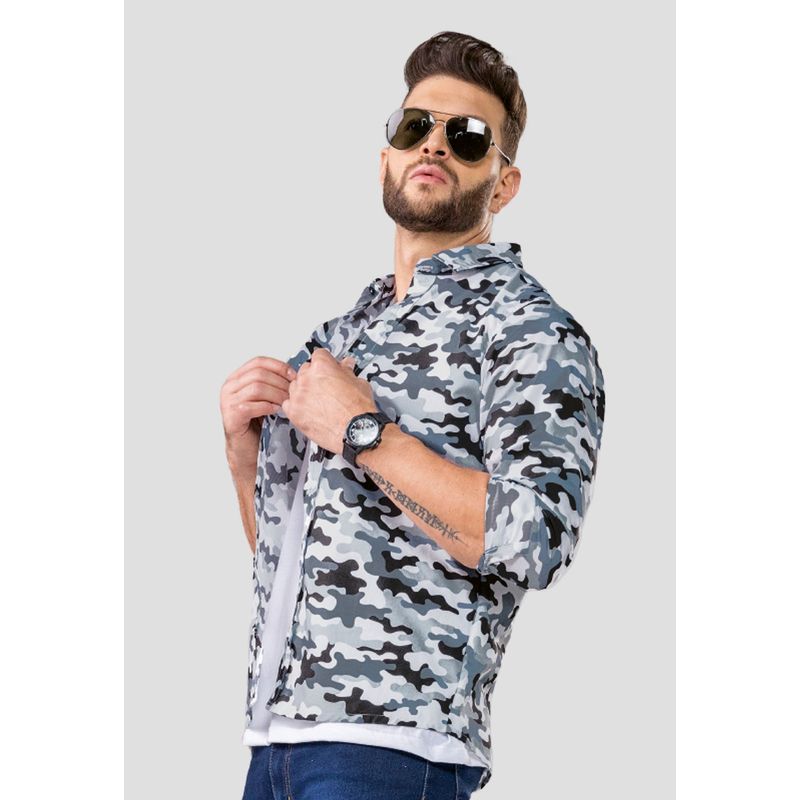 MARKETING PERSONAL - Camisa Hombre Estampado Mp 102039