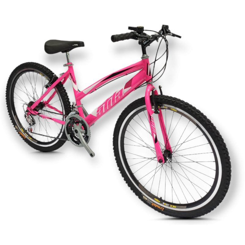ATILA - Bicicleta Para Niña 24 Rines en Aluminio 18 Cambios Rosa