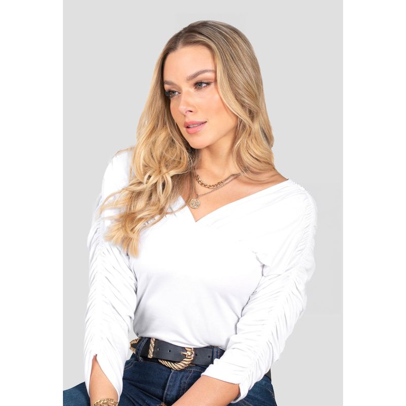 MARKETING PERSONAL - Camiseta Mujer Blanco Mp 5132