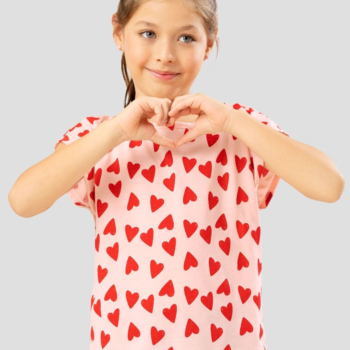 MARKETING PERSONAL - Camiseta Infantil Femenino Estampado Mp 108199