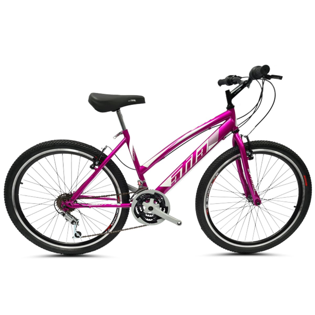 ATILA - Bicicleta para niña Rin 24  18 cambios fucsia