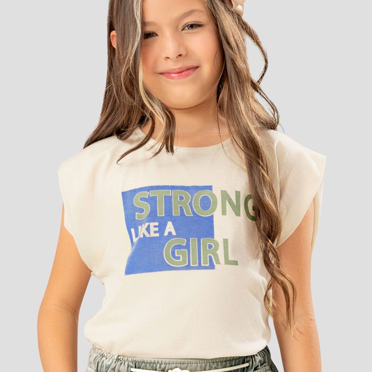 MARKETING PERSONAL - Blusa Infantil Femenino Crema Mp 108194