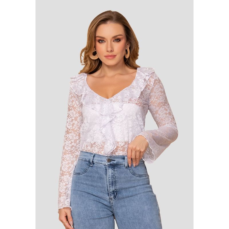 MARKETING PERSONAL - Blusa Mujer Blanco Mp 110134