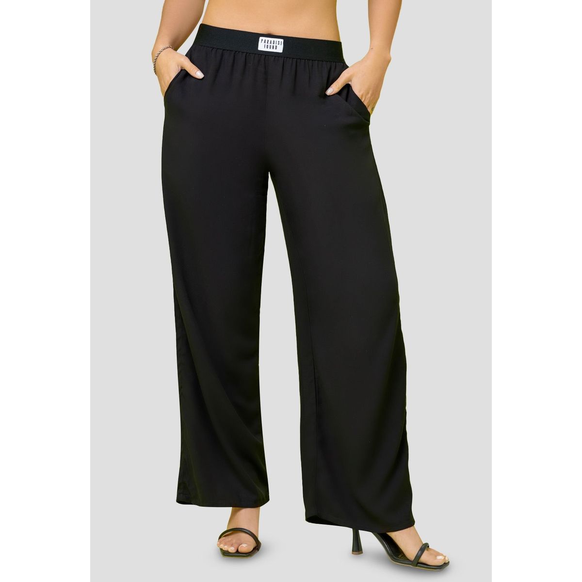MARKETING PERSONAL - Pantalón Mujer Negro Mp 108101