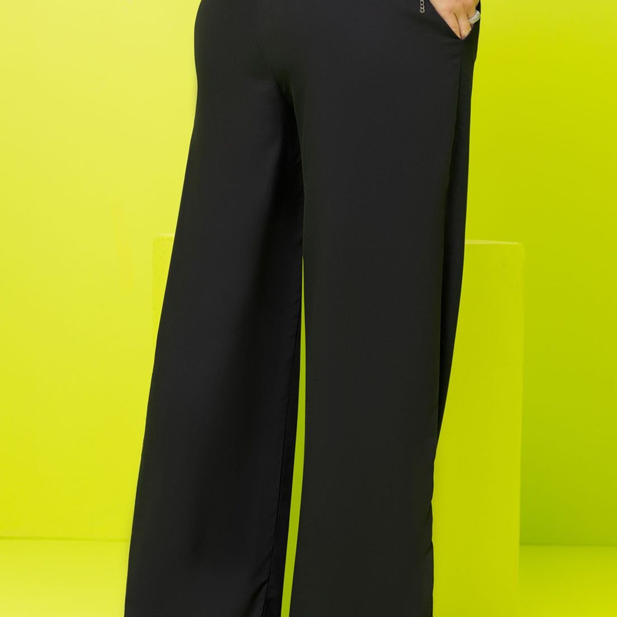 MARKETING PERSONAL - Pantalón Mujer Negro Mp 108101