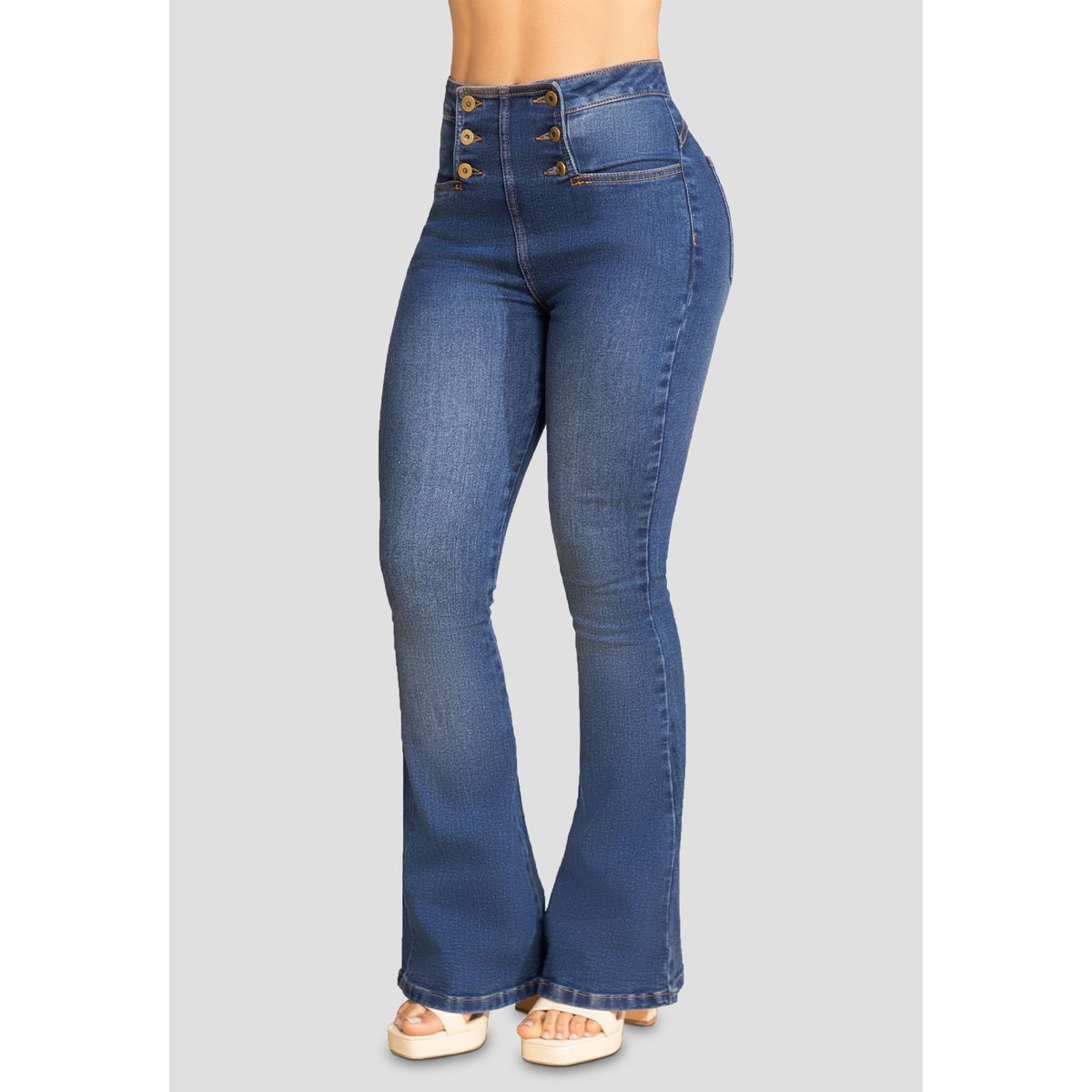 MARKETING PERSONAL - Jean Mujer Azul Medio Mp 107890