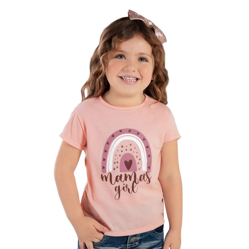 MARKETING PERSONAL - Camiseta Infantil Femenino Palo De Rosa Mp 92854
