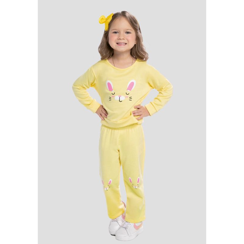 MARKETING PERSONAL - Conjunto Infantil Femenino Amarillo Mp 102045