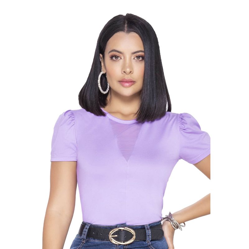 MARKETING PERSONAL - Camiseta Mujer Lila Mp 16911