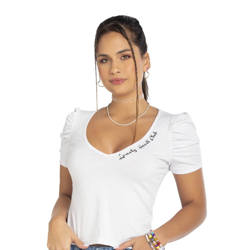 MARKETING PERSONAL - Camiseta Mujer Blanco Mp 34745