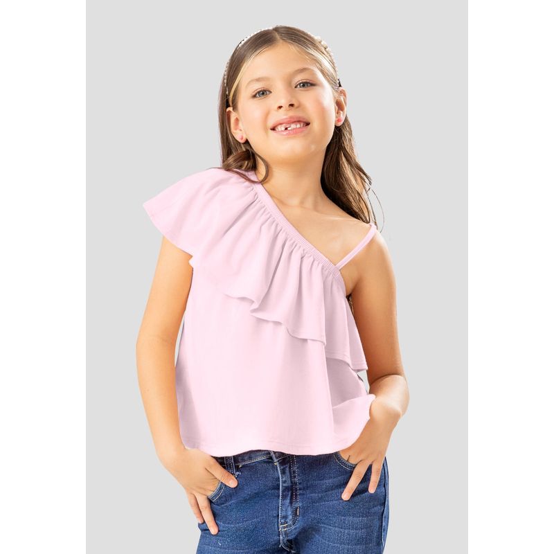 MARKETING PERSONAL - Blusa Infantil Femenino Rosa Mp 108191