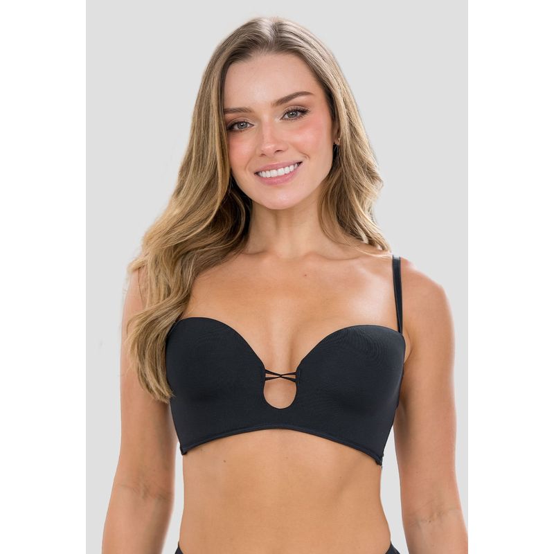 FORMAS INTIMAS - Brasier Mujer Negro Fi 109422