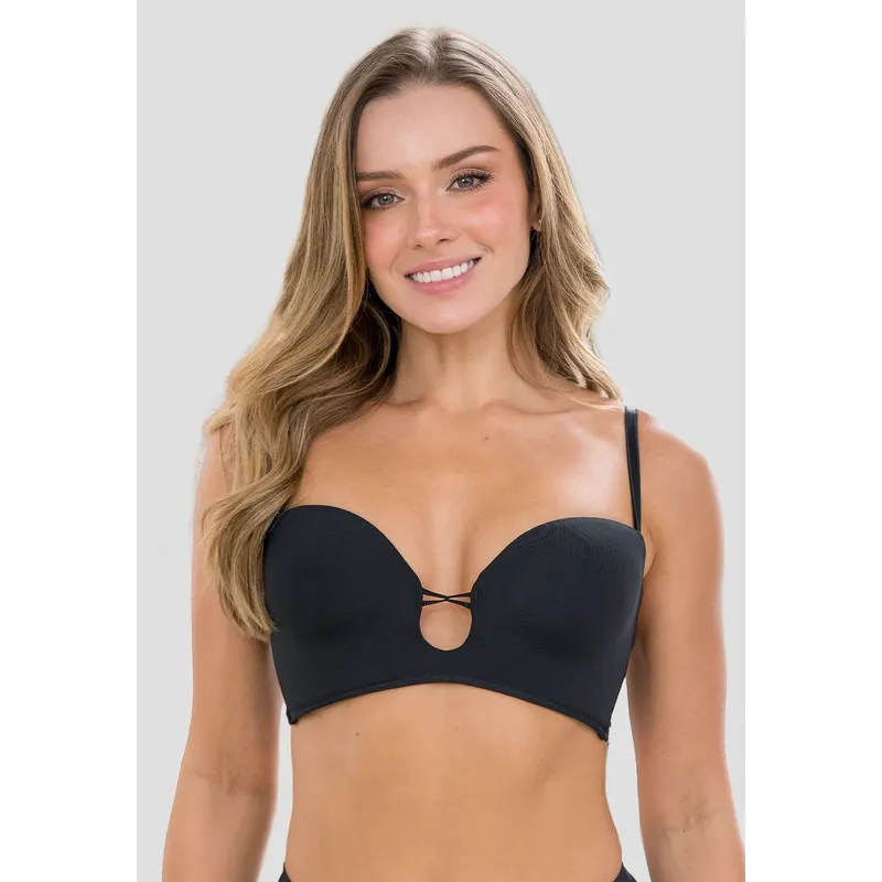 FORMAS INTIMAS - Brasier Mujer Negro Fi 109422