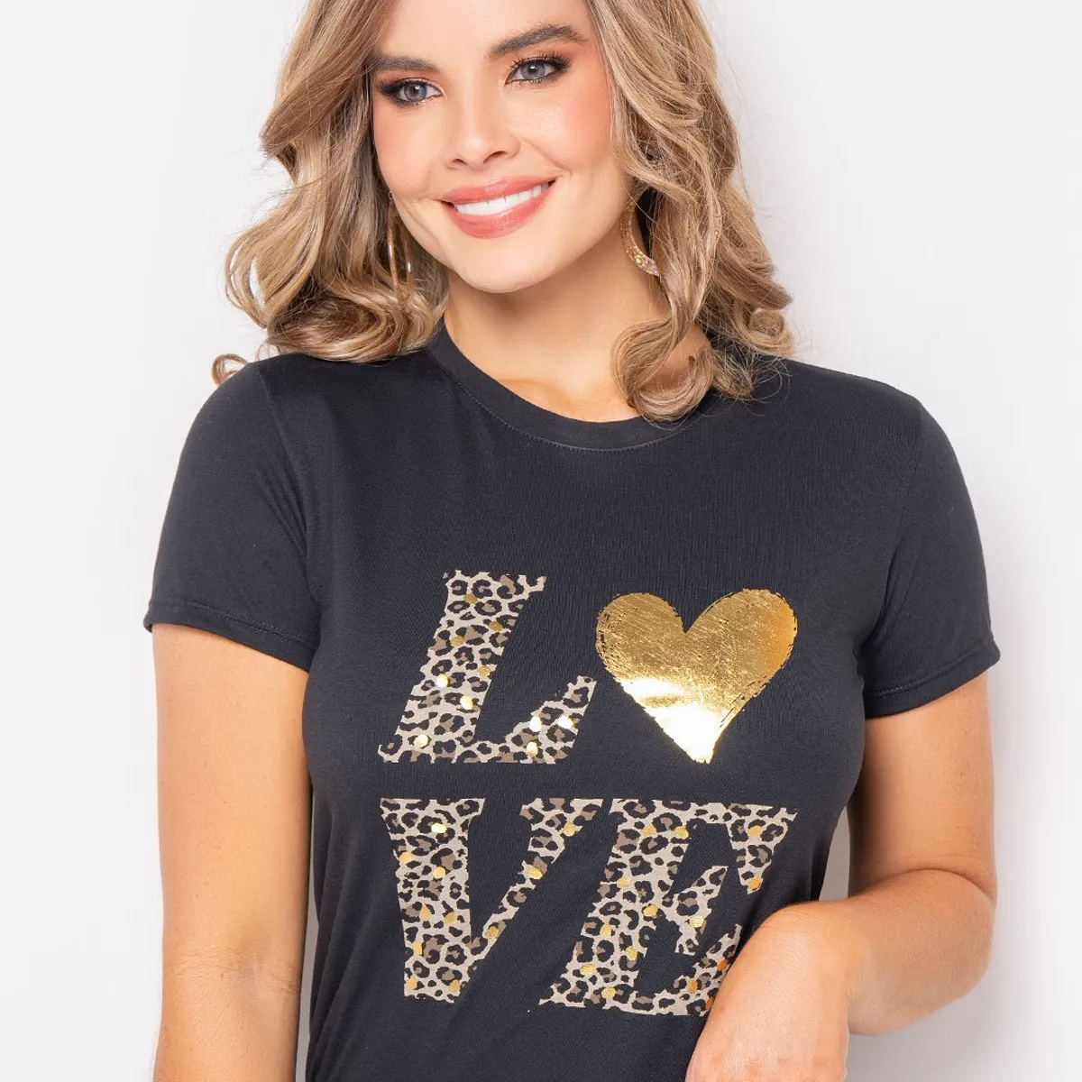 MARKETING PERSONAL - Camiseta Mujer Negro Mp 108348