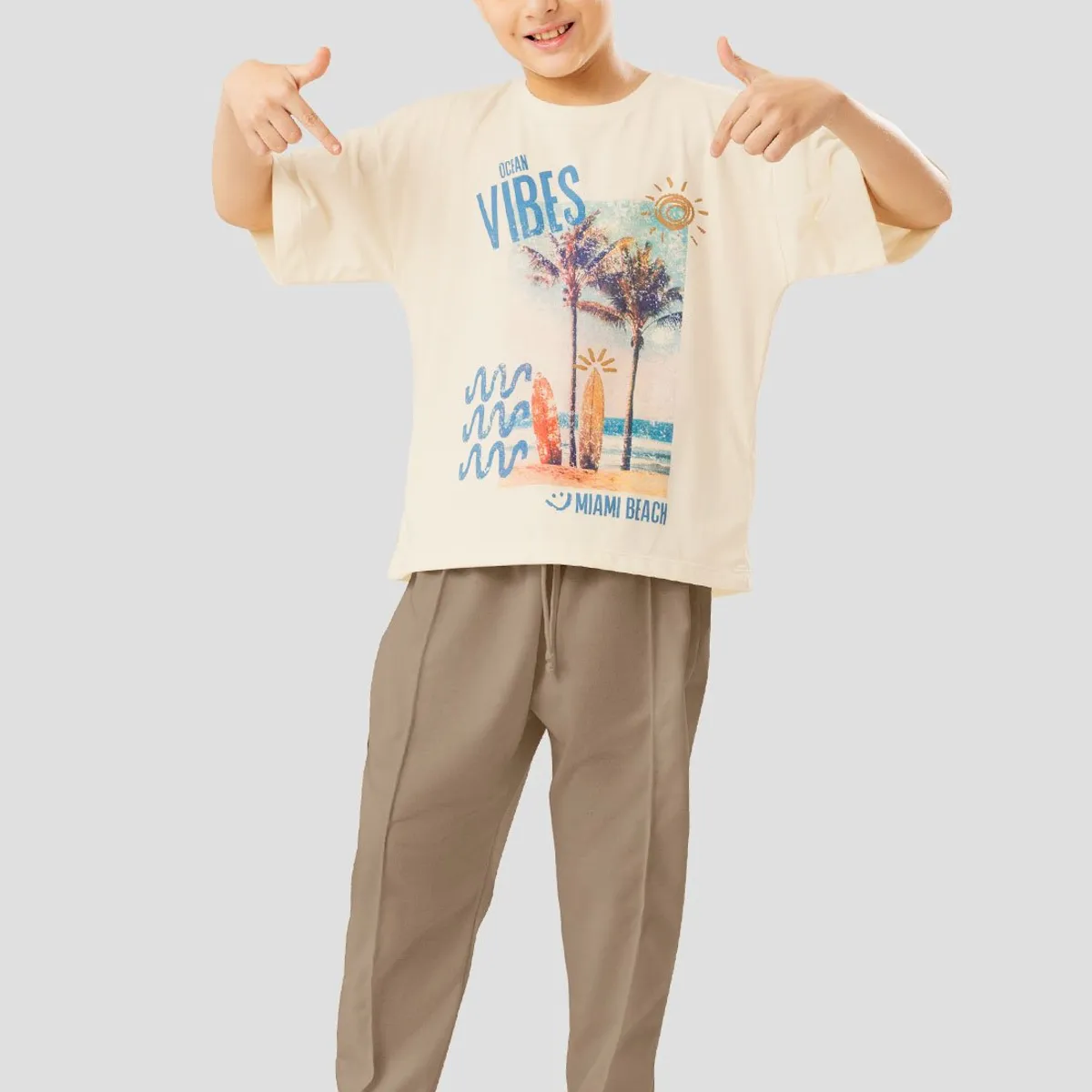 MARKETING PERSONAL - Conjunto Infantil Femenino Bicolor Mp 110547