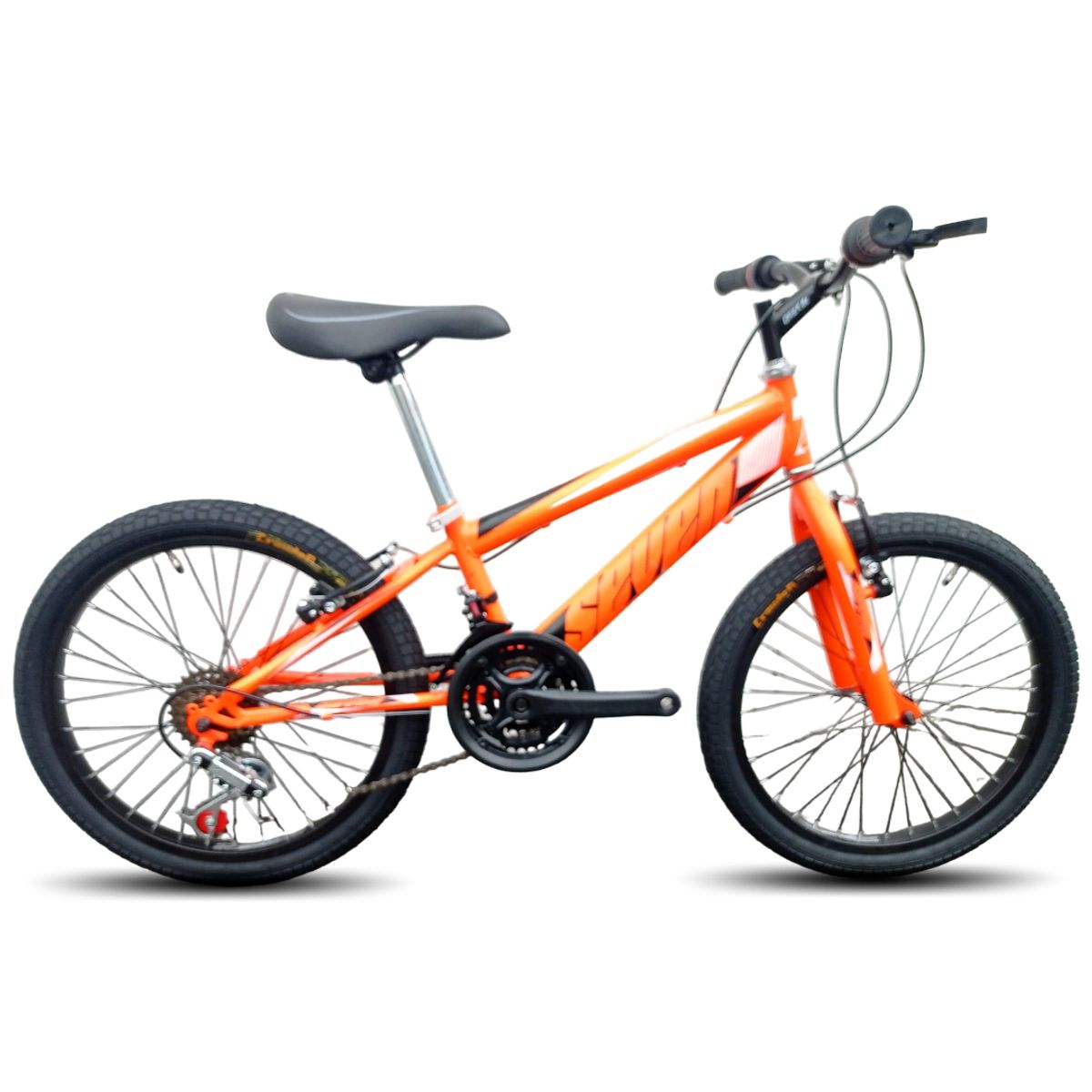 ATILA - Bicicleta Para Niño 20 Rines en Aluminio 18 cambios naranja