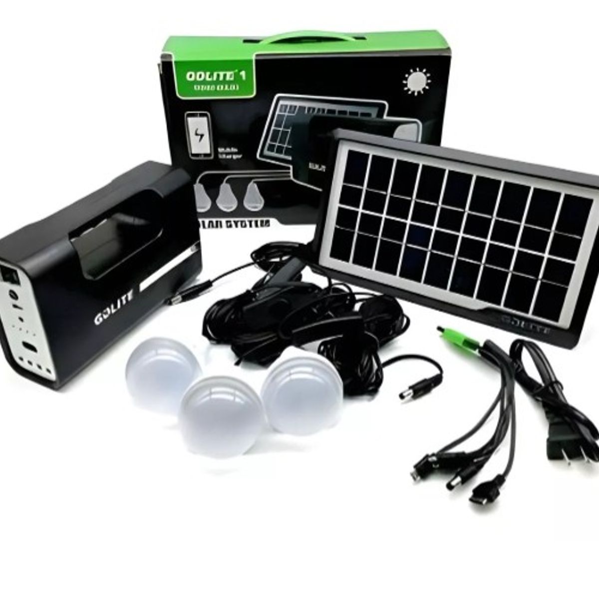 GENERICO - Kit solar GDLITE-10 la mejor del mercado