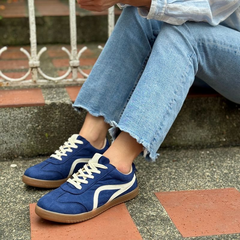 CALZADO TRIUNFO - Tenis Alicia - Azul Oscuro - Calzado Triunfo