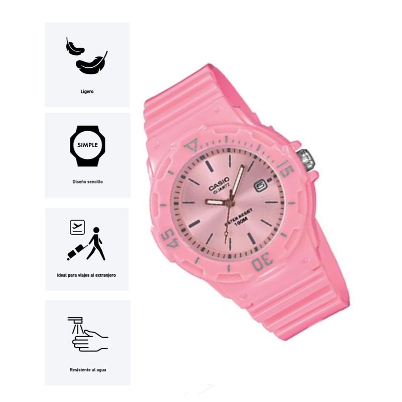 CASIO - Reloj Casio Modelo LRW-200H-4E4 Diseño Deportivo