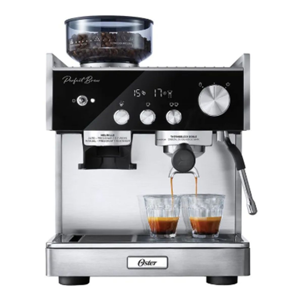 OSTER - Cafetera Perfect Brew Maxima Espresso