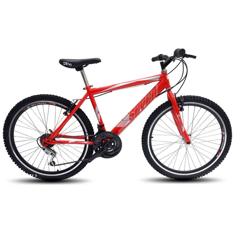 ATILA - Bicicleta Hombre 26 Rines en Aluminio 18 Cambios Naranja