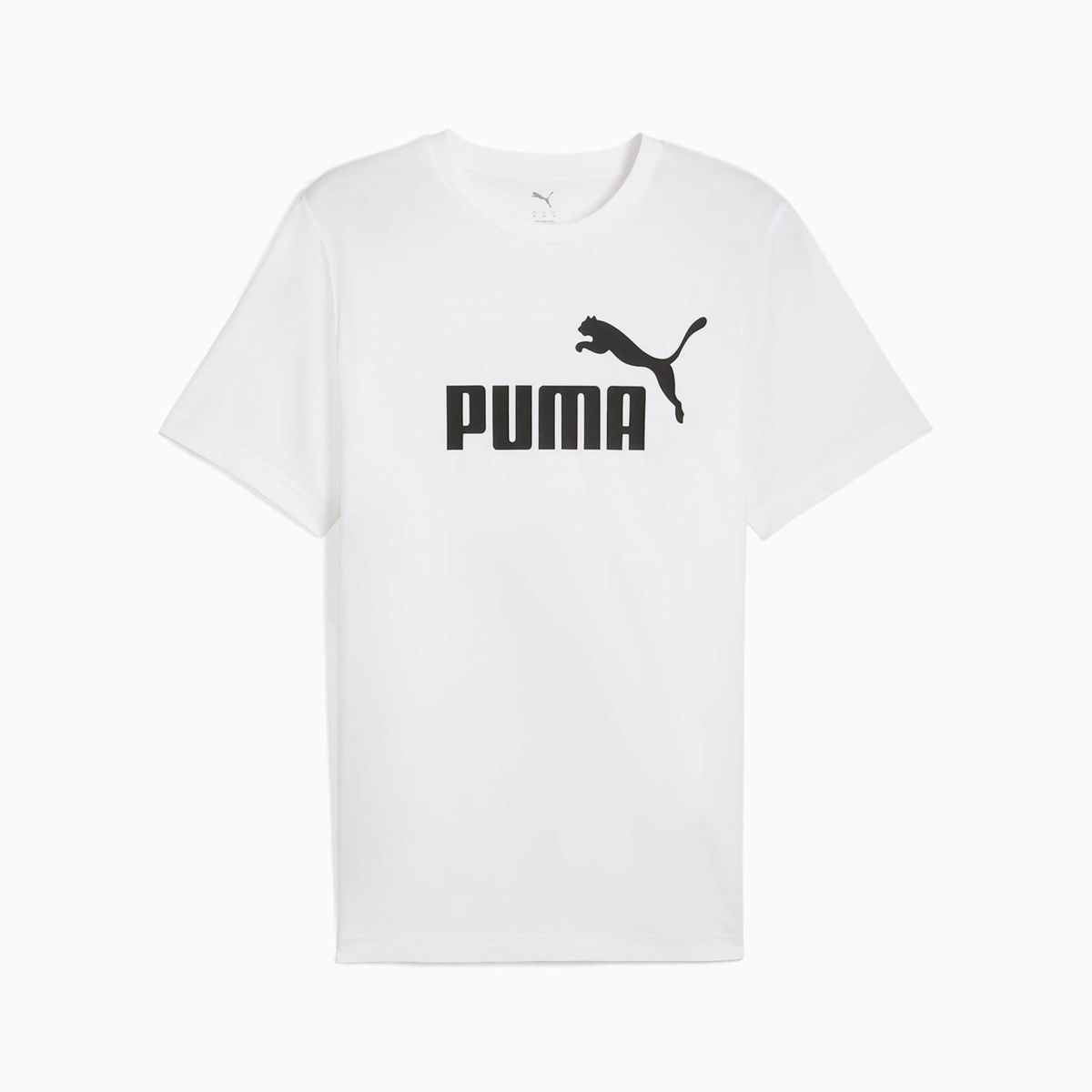 PUMA - Tshirt Camisa Marca Puma Ess Logo Tee Original Blanco Hombre