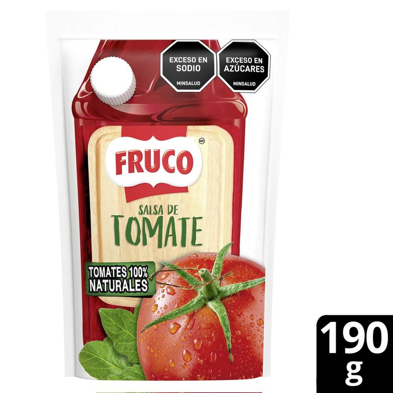 FRUCO - Salsa de tomate Fruco 190g