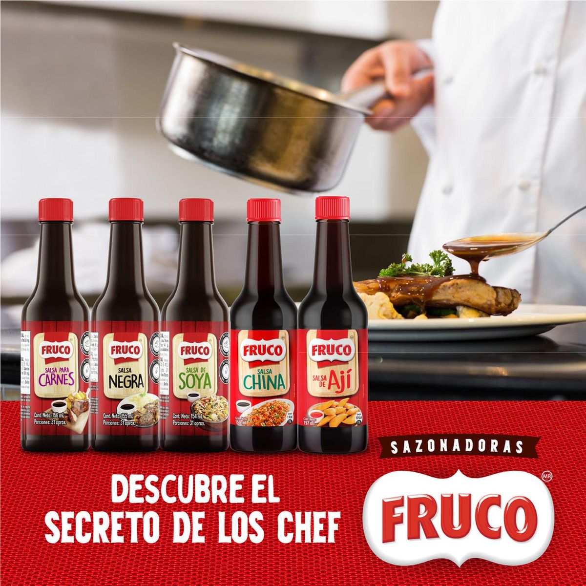 FRUCO - Salsa Soya X2 +Pasta de Tomate