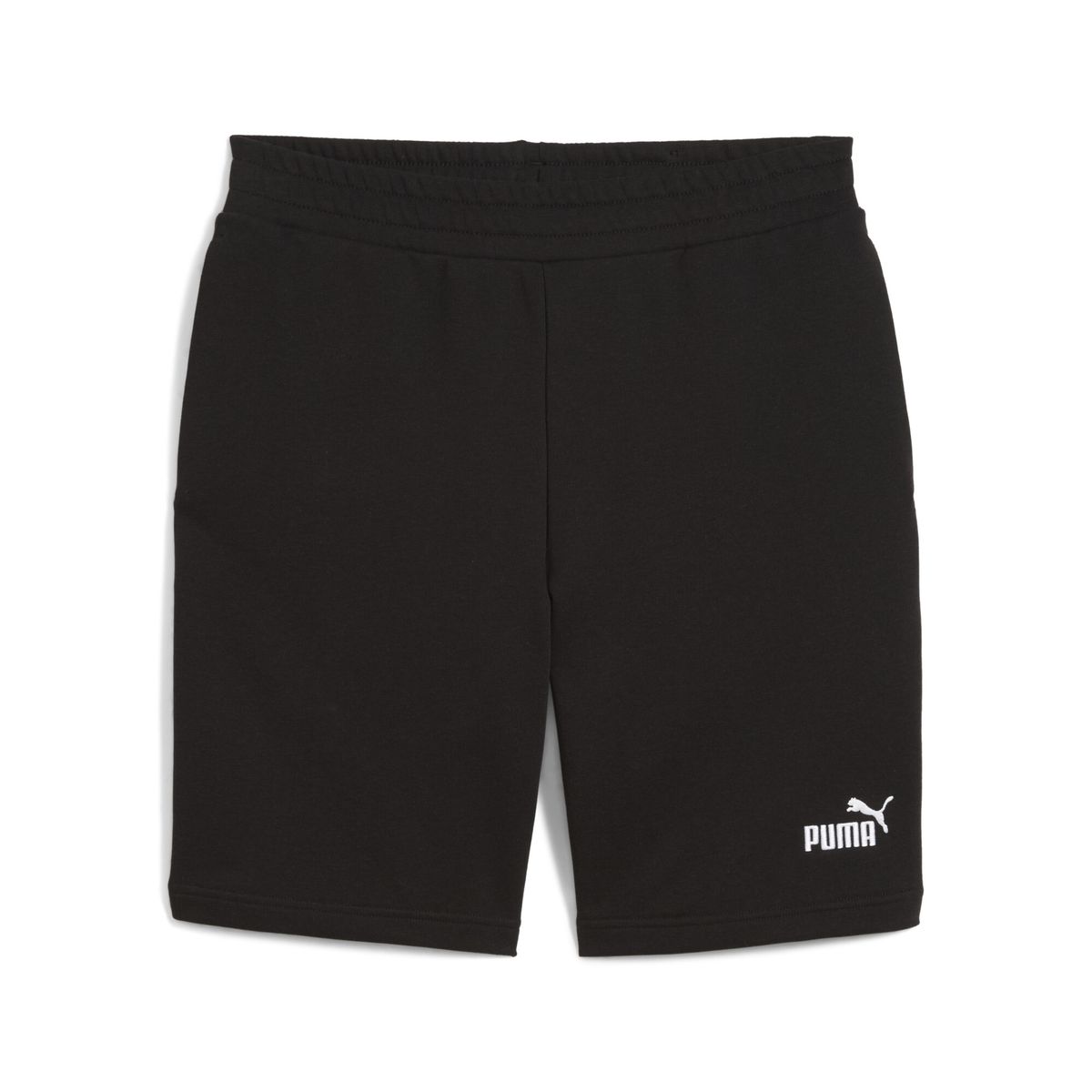 PUMA - Short Deportivo Marca Puma Logo Slim Original Negro Hombre