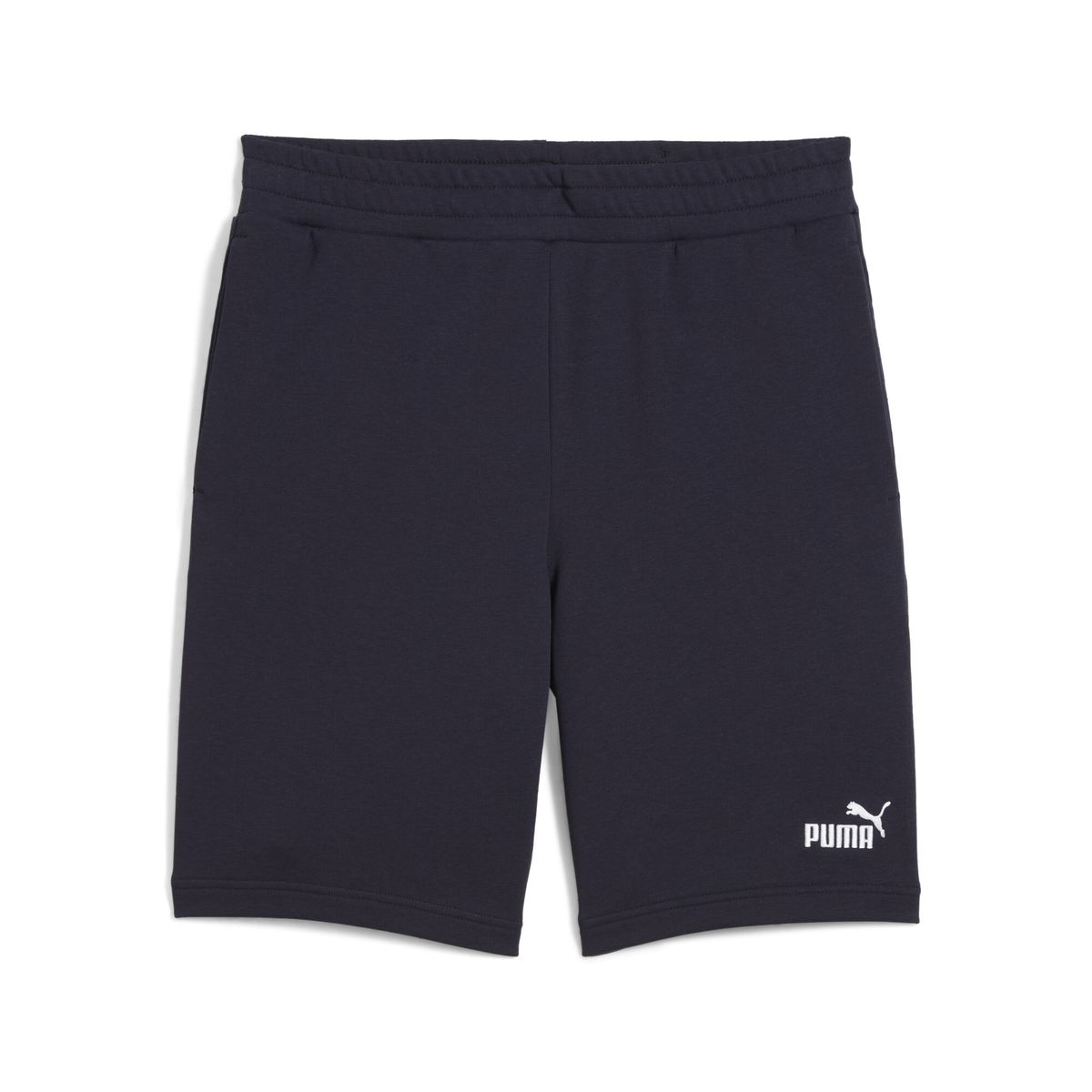 PUMA - Short Deportivo Marca Puma Logo Slim Original Azul Hombre