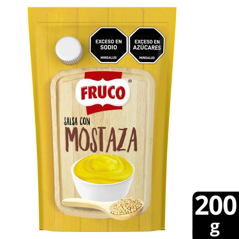 FRUCO - Salsa mostaza Fruco 200g
