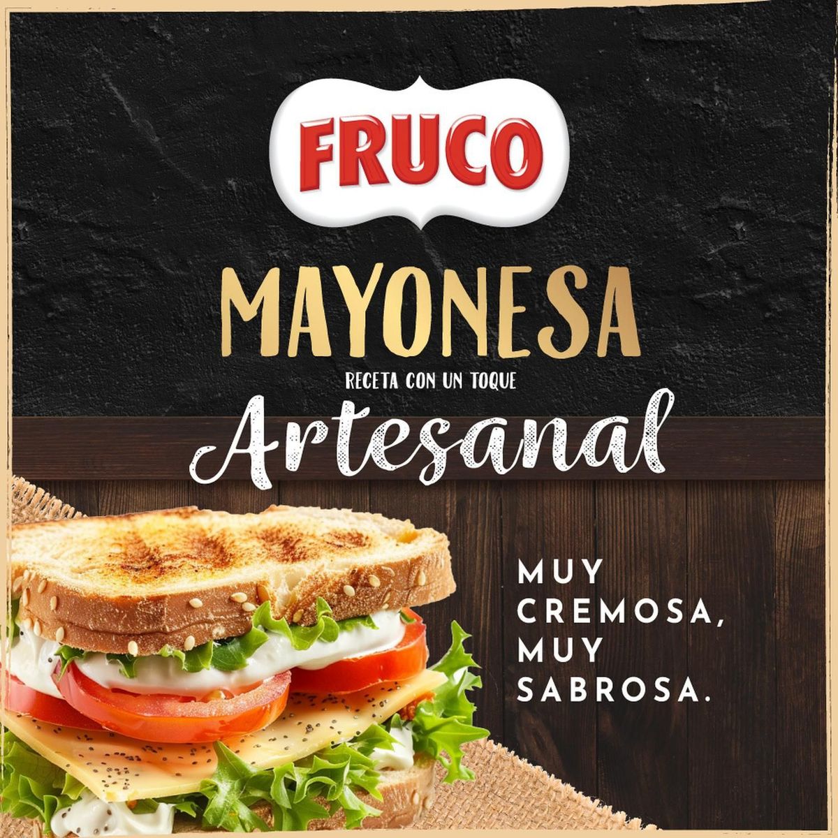 FRUCO - Fruco mayonesa artesanal 140GR
