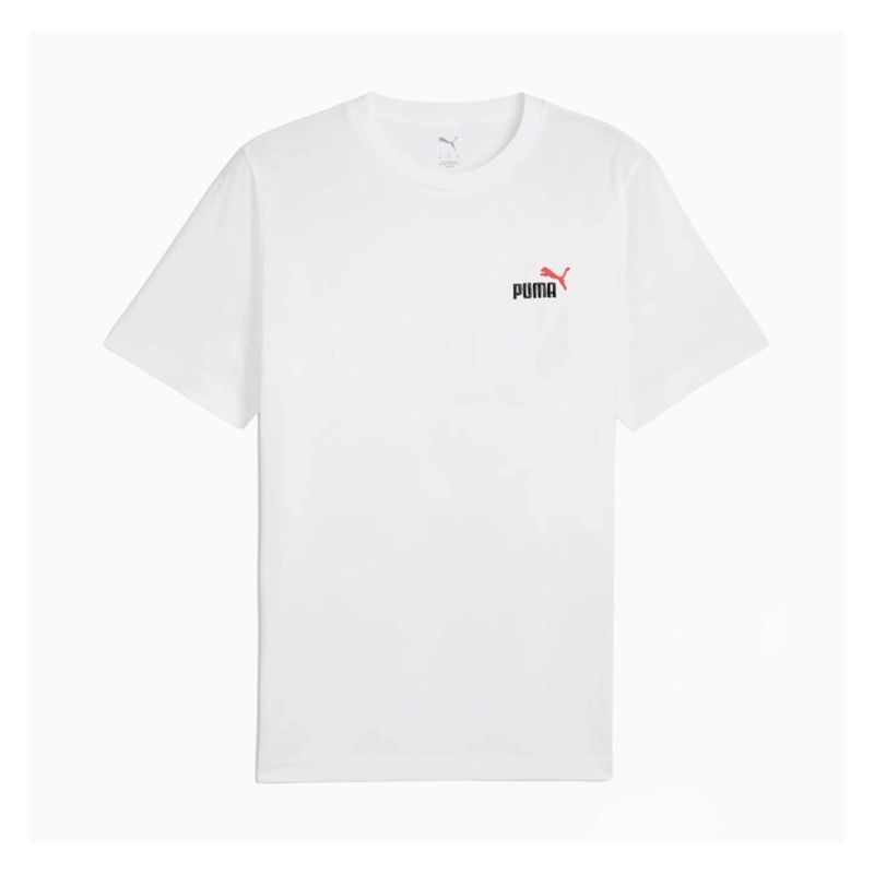 PUMA - Tshirt Camisa Casual Marca Puma Ess 2 Original Blanco Hombre