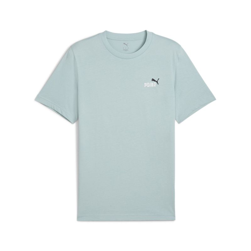 PUMA - Tshirt Camisa Casual Marca Puma Ess 2 Original Verde Hombre