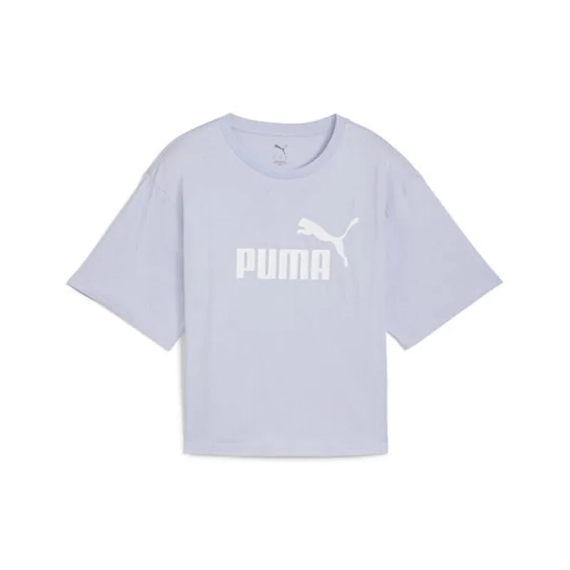 PUMA - Tshirt Camisa Marca Puma Cropped W Original Gris Mujer