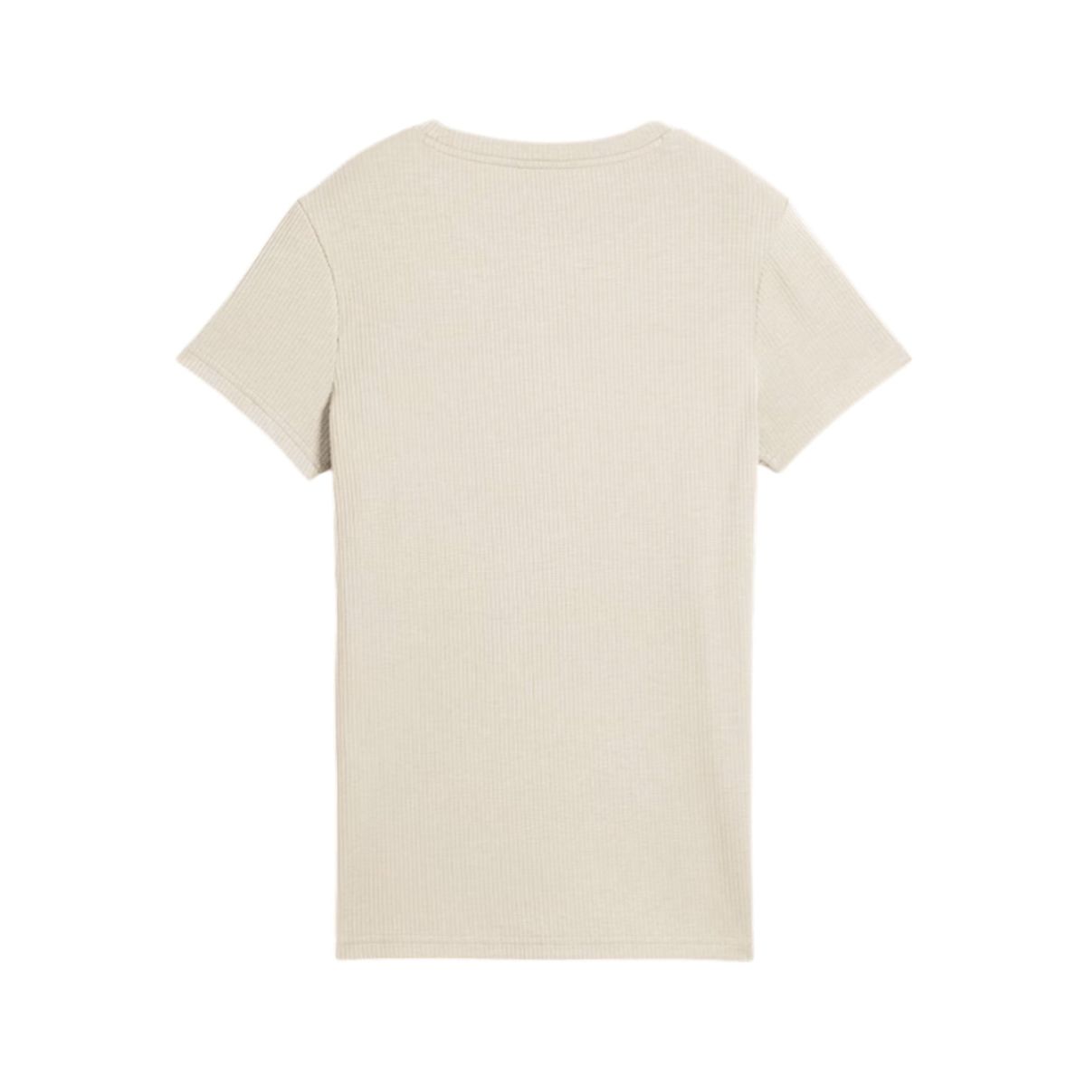 PUMA - Tshirt Camisa Marca Puma Elevated Rib Original Blanco Mujer