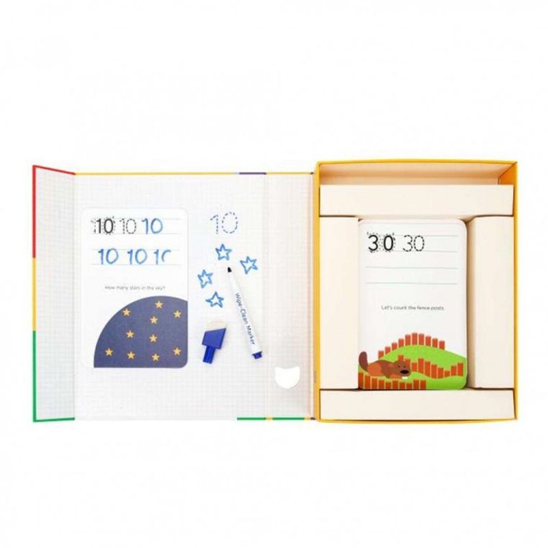 JUGANDO Y EDUCANDO - Juego Educativo Aprende Los Números Borrable Para Niños