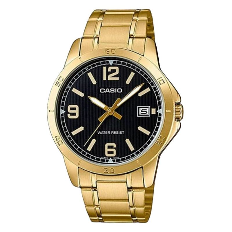 CASIO - Reloj Casio Modelo MTP-V004G-1B Diseño Elegante