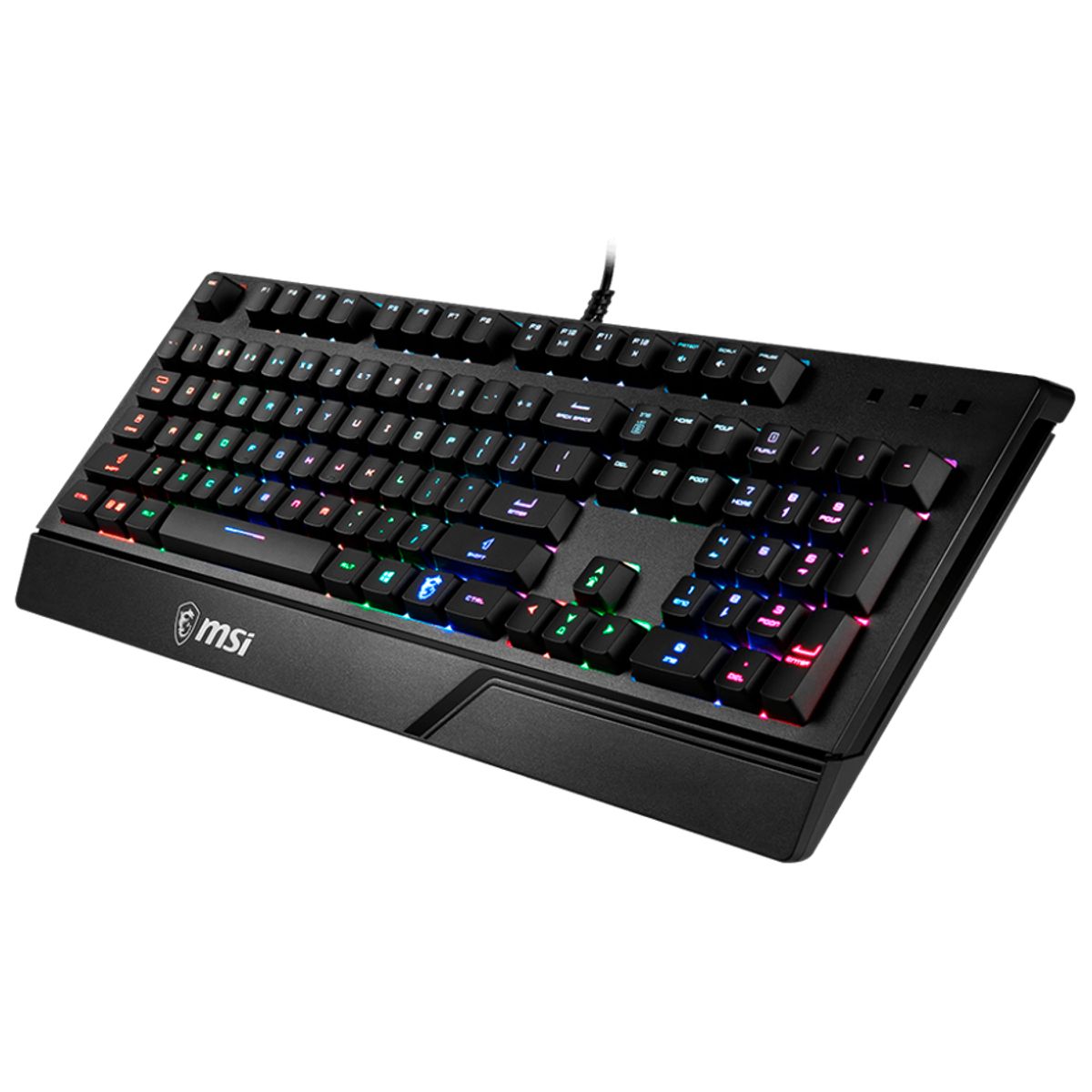 MSI - Teclado Gamer Msi Vigor Gk20 Negro Rgb
