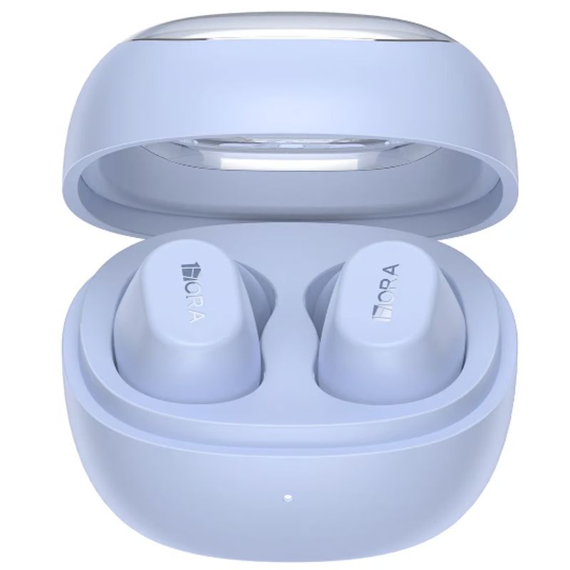 1 HORA - Audifonos Bluetooth Inalámbricos AUT208 Azul Claro