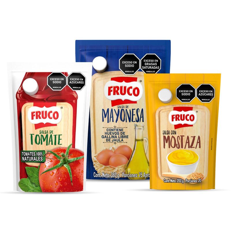 FRUCO - Tomate, Mayo-Mostaza FRUCO