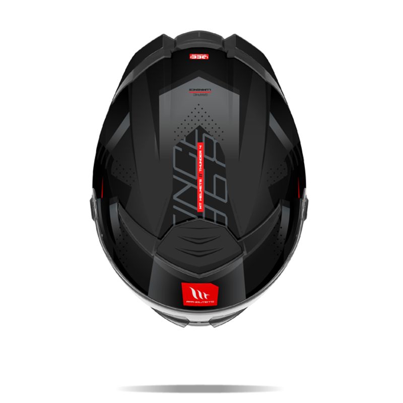 MT HELMETS - CASCO MT THUNDER 4 SV LUMINENCE D1 MATE TALLA S