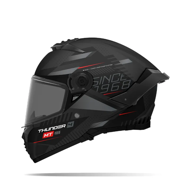 MT HELMETS - CASCO MT THUNDER 4 SV LUMINENCE D1 MATE TALLA M