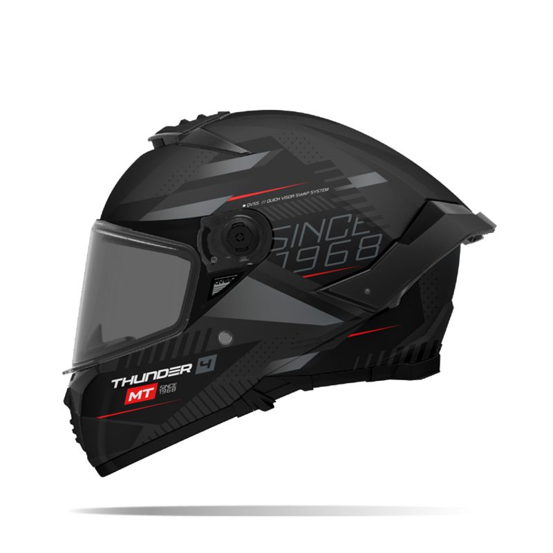 MT HELMETS - CASCO MT THUNDER 4 SV LUMINENCE D1 MATE TALLA XXL