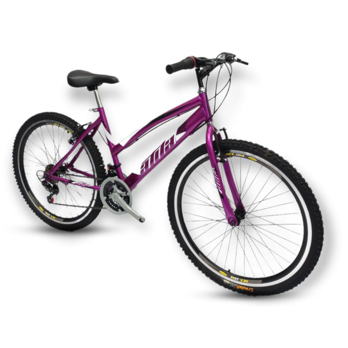 ATILA - Bicicleta para mujer 26 Rines en Aluminio 18 Cambios Fucsia